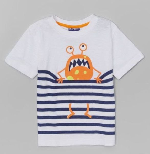 Kids Round Neck T-shirt 01