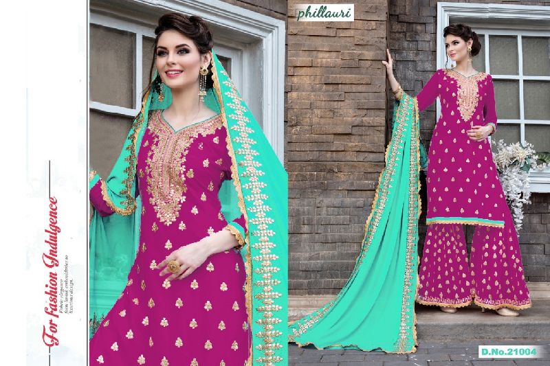 21004 Phillauri Vol - 8 Fox Georgette Dress