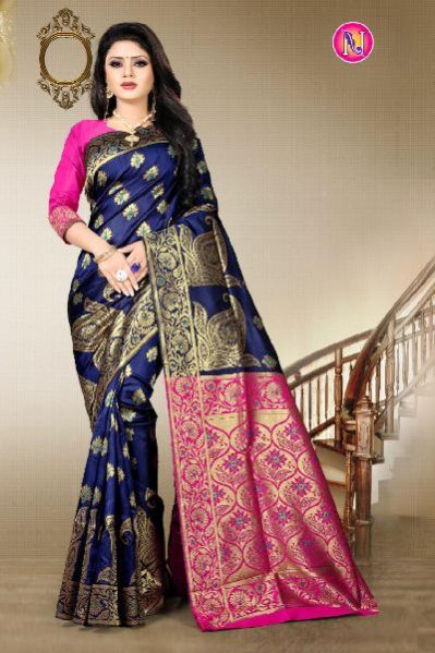 Heavy Art Banarasi Silk Saree 02