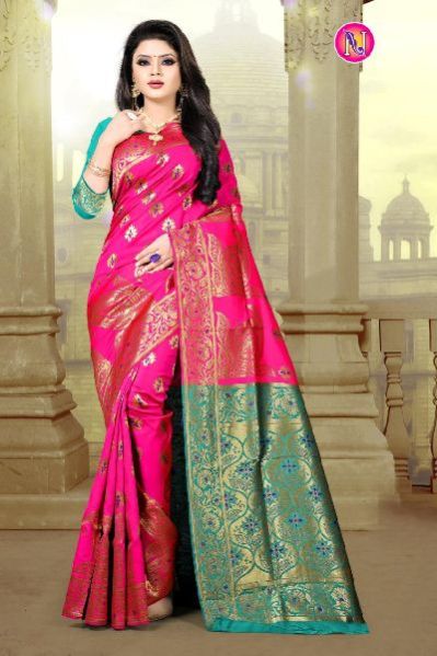Heavy Art Banarasi Silk Saree 05