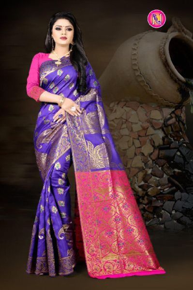 Heavy Art Banarasi Silk Saree 07