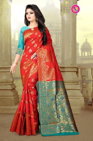 Heavy Art Banarasi Silk Saree 09