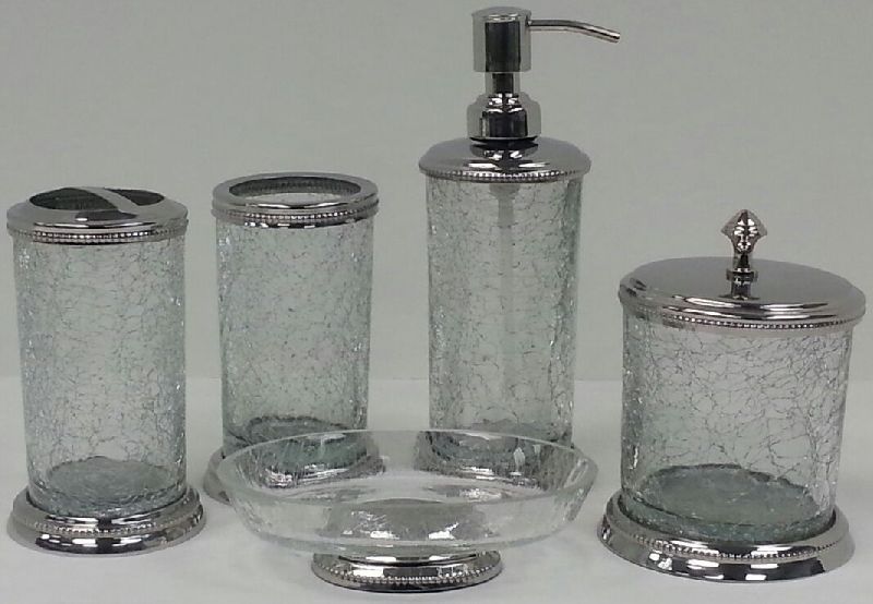 Glass Bathroom Set 05
