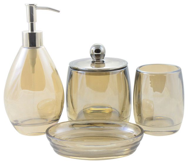 Glass Bathroom Set 06