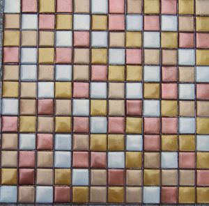 Metallic Glass Mosaic Tile 01
