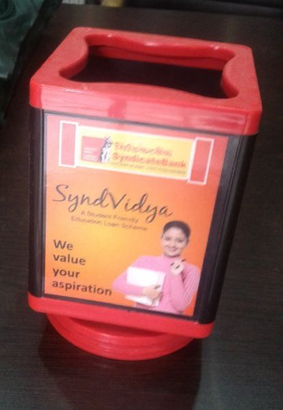 Plastic Table Top Pen Stand 01