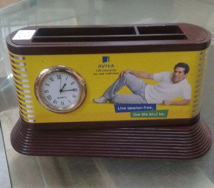 Plastic Table Top Pen Stand 03