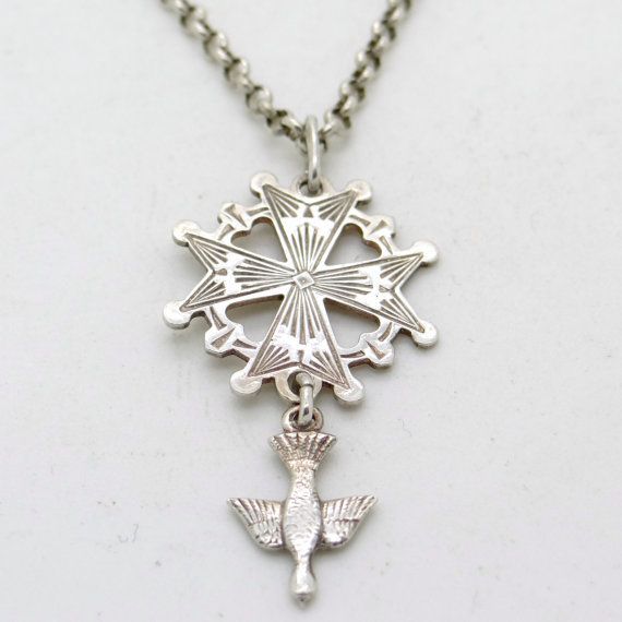 Silver Religious Symbol Pendant 02