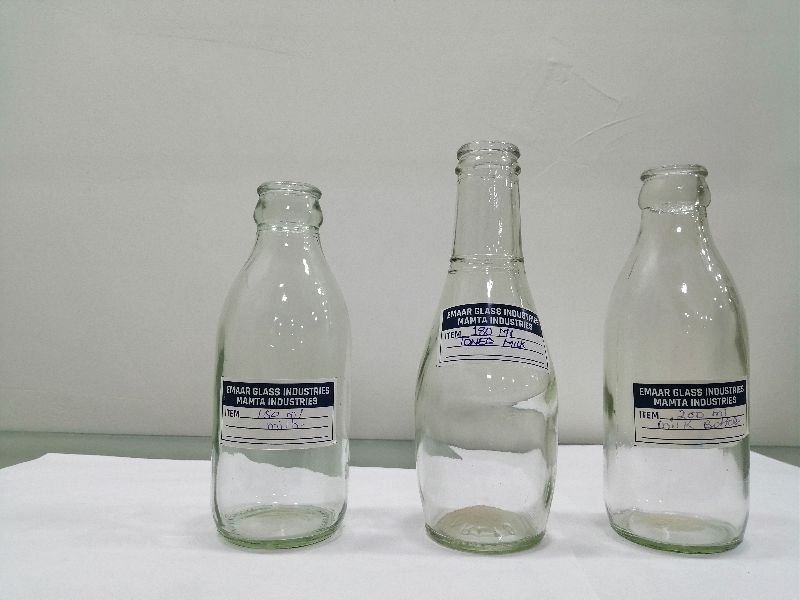 Milkshake Glass Bottle 05