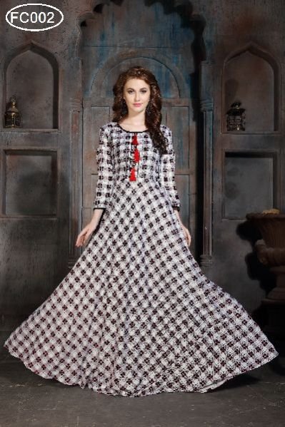 FC002 VOL-1 Rayon Kurti