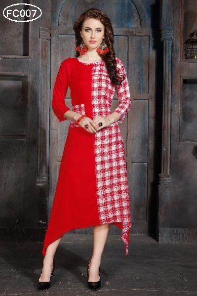 FC007 VOL-1 Rayon Kurti