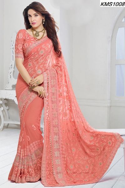 KMS1008 Chiffon Sarees