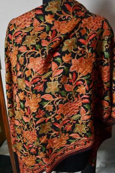 Aari Embroidery Shawls