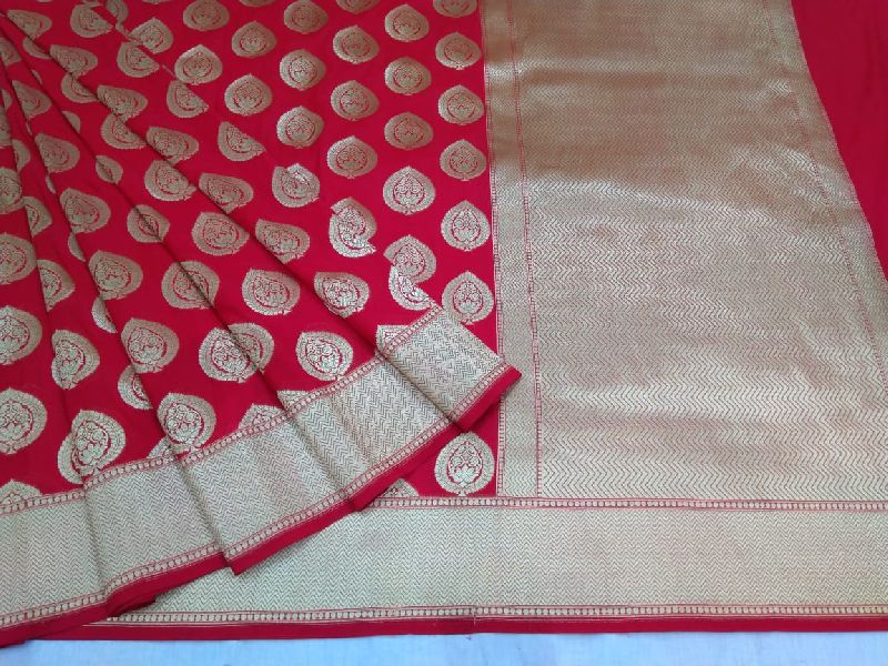 Banarasi Semi Katan Silk Saree 05