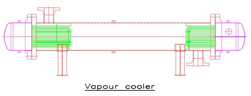 Vapour cooler