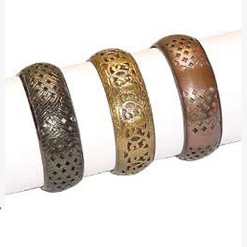 Etched Metal Bangles 01