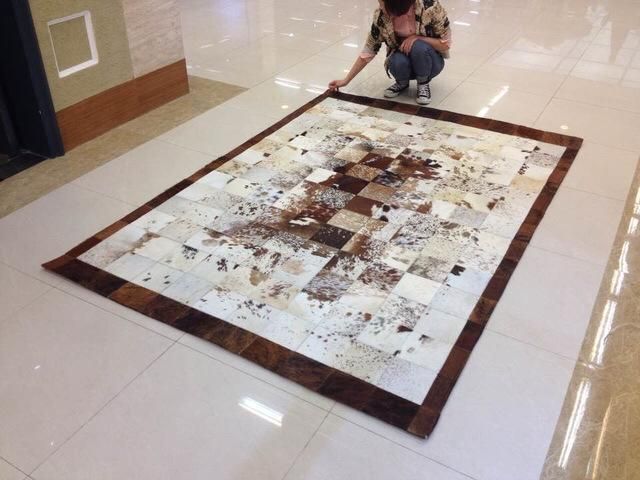 Patch Work Leather Carpets 09