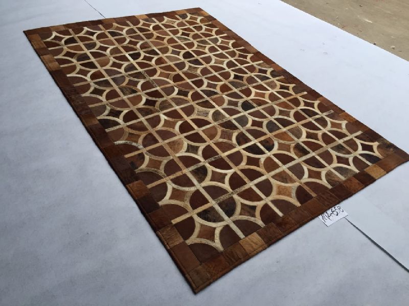 Patch Work Leather Carpets 10