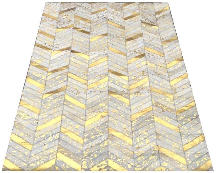 Patch Work Leather Carpets 11