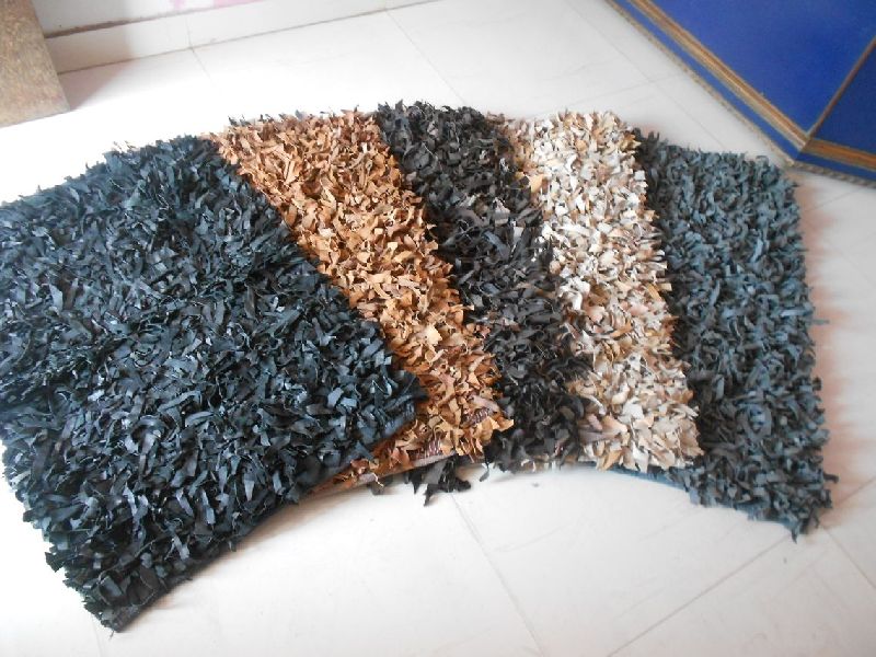 Patch Work Leather Carpets 19