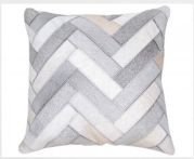 Patchwork Leather Cushion Covers 14