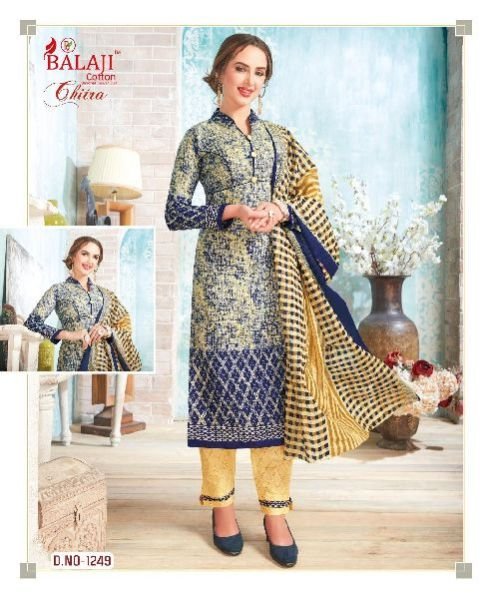 1249 Balaji Chitra Dress Material