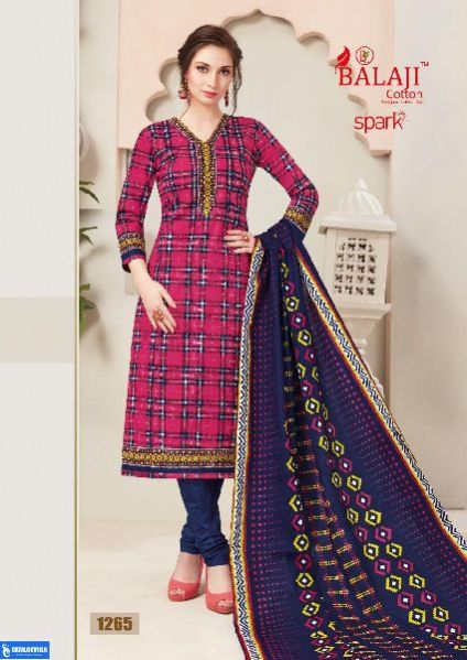 1265 Balaji Spark Dress Material