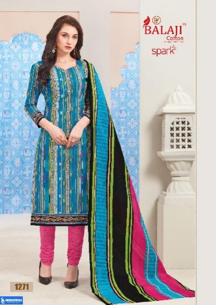 1271 Balaji Spark Dress Material