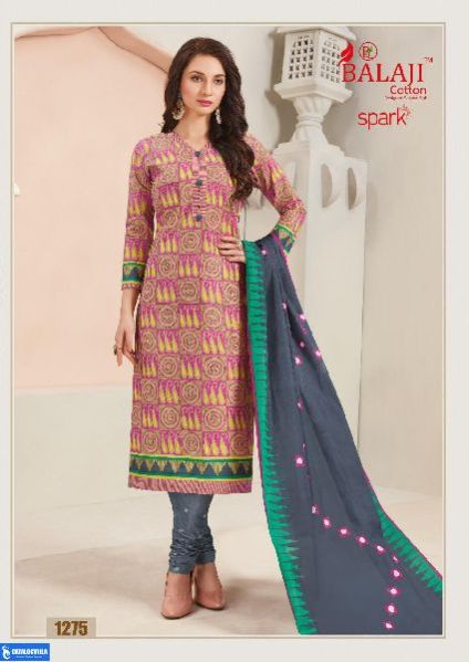 1275 Balaji Spark Dress Material