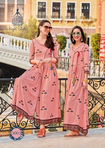 3003 Kajal Style Season Kurti
