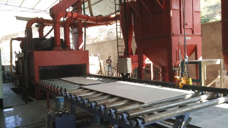 Tunnel Stone Shot Blasting Machine 03
