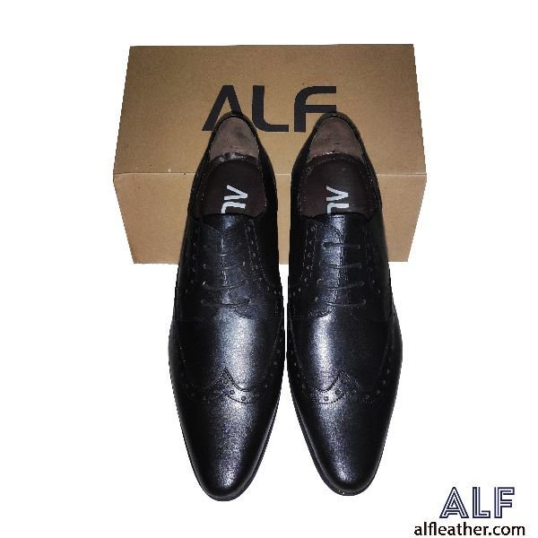 Mens Black Semi Formal Shoes 03