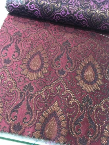 Brocade Plain Fabric 09