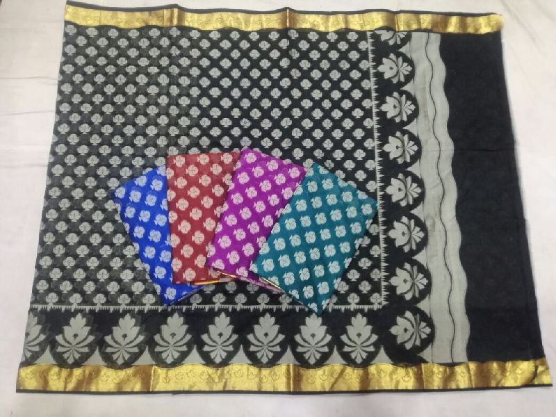 Chanderi Embroidered Sarees 01