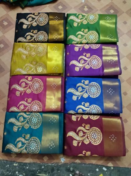 Chanderi Embroidered Sarees 09