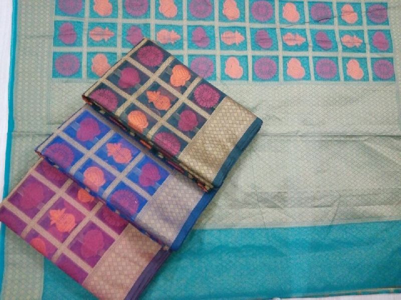 Chanderi Plain Sarees 01
