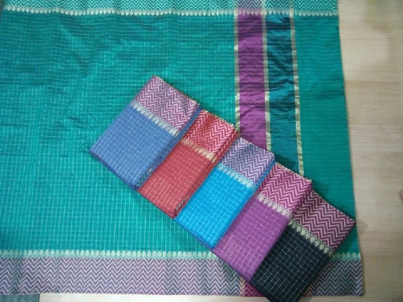 Chanderi Plain Sarees 02