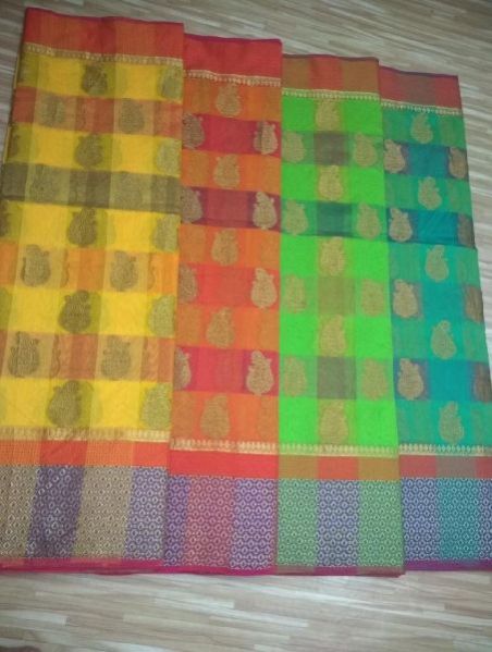 Chanderi Plain Sarees 06