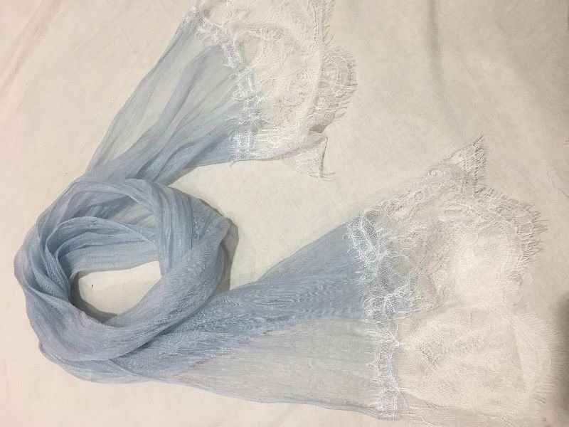 Chiffon Embroidered Stoles 01