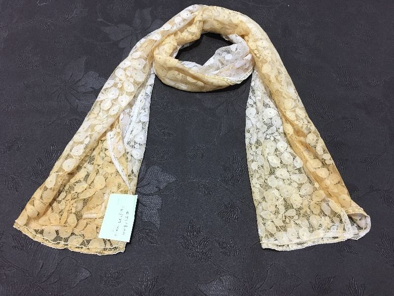 Chiffon Embroidered Stoles 10