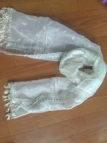 Chiffon Embroidered Stoles 13