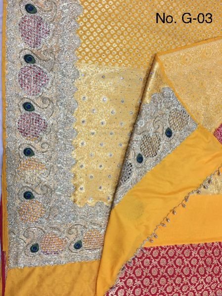 Georgette Embroidered Sarees 06