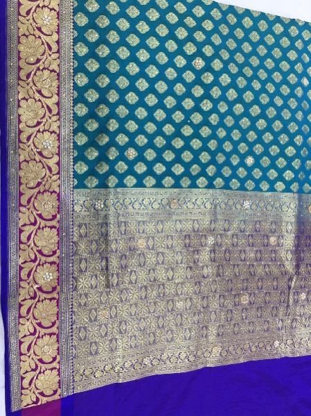 Georgette Embroidered Sarees 11