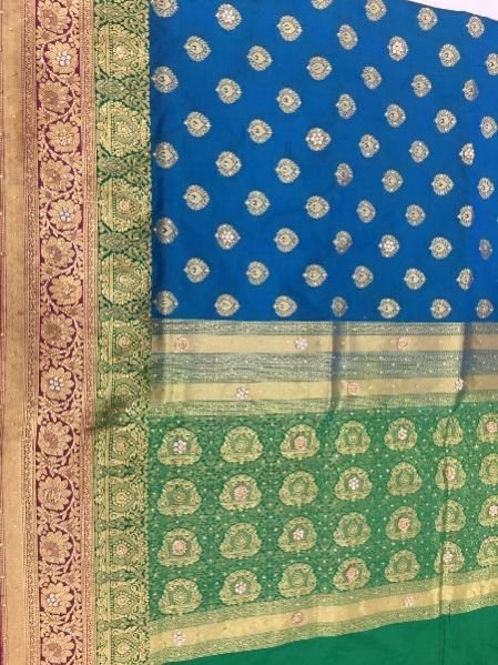 Georgette Embroidered Sarees 15