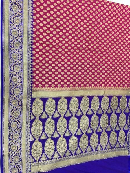 Georgette Embroidered Sarees 16