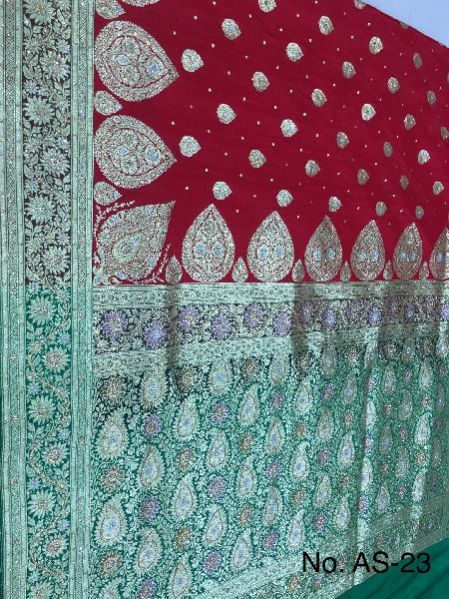 Nylon Ambrose Embroidered Sarees 01