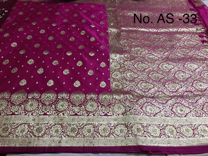 Satin Embroidered Saree 06