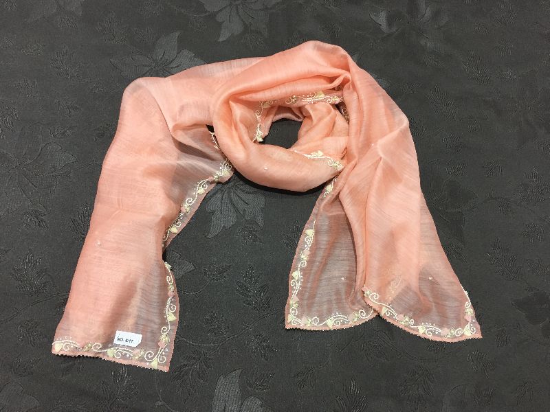 Silk Embroidered Stoles 02