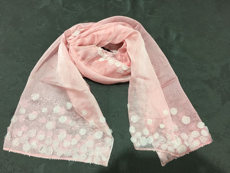 Silk Embroidered Stoles 03