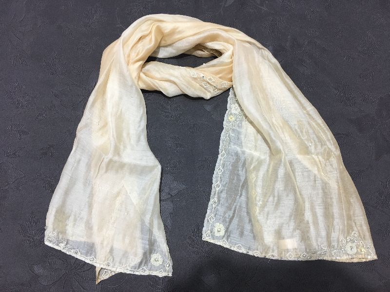 Silk Embroidered Stoles 04